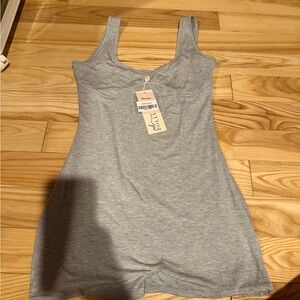 Oh Polly Gray soft romper